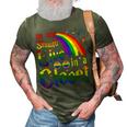 No One Should Live In A Closet Lgbt-Q Gay Pride Proud Ally 3D Print Casual Tshirt Army Green