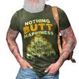 Nothing Butt Happiness Funny Welsh Corgi Dog Pet Lover Gift V4 3D Print Casual Tshirt Army Green