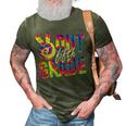 Peace Out Fifth Grade Tie Dye Funny Graduation 5Th Grade 3D Print Casual Tshirt Army Green