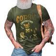Pembroke Welsh Corgi Untoasted Toasted Burnt Dog Lovers V4 3D Print Casual Tshirt Army Green