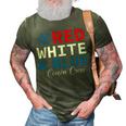 Red White & Blue Cousin Crew Family Matching 4Th Of July 3D Print Casual Tshirt Army Green