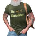 The Scotch Father Funny Whiskey Lover Gifts From Her Classic 3D Print Casual Tshirt Army Green