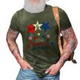Time To Get Star Spangled Hammered 4Th Of July Drinking Gift 3D Print Casual Tshirt Army Green