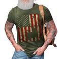 Usa Flag Day Deer Hunting 4Th July Patriotic Gift 3D Print Casual Tshirt Army Green