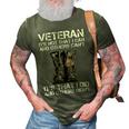Veteran Its Not That I Can And Other Cant Its That I Did T-Shirt 3D Print Casual Tshirt Army Green