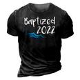 2022 Baptized Water Baptism Christian Catholic Church Faith 3D Print Casual Tshirt Vintage Black