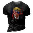 2024 Trump 4Th Of July S Merica 3D Print Casual Tshirt Vintage Black