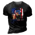 4Th Of July Vaccinated Intoxicated Usa Abe Lincoln 3D Print Casual Tshirt Vintage Black