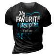 Abuelo Grandpa Gift My Favorite People Call Me Abuelo V2 3D Print Casual Tshirt Vintage Black