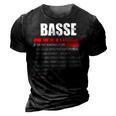 Basse Fact Fact T Shirt Basse Shirt For Basse Fact 3D Print Casual Tshirt Vintage Black