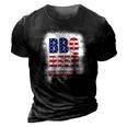 Bbq Beer Freedom America Usa Party 4Th Of July Summer 3D Print Casual Tshirt Vintage Black