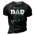 Being A Dadis An Honor Being A Papa Papa T-Shirt Fathers Day Gift 3D Print Casual Tshirt Vintage Black