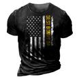 Best Bonus Dad Ever With Us American Flag 3D Print Casual Tshirt Vintage Black