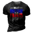 Best Haitian Dad Ever Fathers Day 3D Print Casual Tshirt Vintage Black