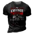 Connie Name Shirt Connie Family Name V2 3D Print Casual Tshirt Vintage Black
