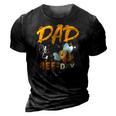 Dad Of The Bee Day Girl Hive Party Matching Birthday 3D Print Casual Tshirt Vintage Black