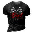 Dad Pit Crew Funny Birthday Boy Racing Car Pit Crew B-Day 3D Print Casual Tshirt Vintage Black