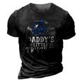 Daddys Little Trucker Truck Driver Trucking Boys Girls 3D Print Casual Tshirt Vintage Black