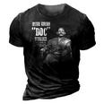 Doc Scurlock - Lincoln County War Regulator 3D Print Casual Tshirt Vintage Black
