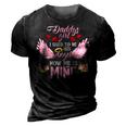 Father Grandpa Daddys Girl I Used To Be His Angel Now He Is Mine Daughter 256 Family Dad 3D Print Casual Tshirt Vintage Black