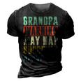 Father Grandpa Warning May Nap Suddenly 86 Family Dad 3D Print Casual Tshirt Vintage Black