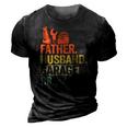 Father Husband Garage Drinker Vintage Mechanic Dad Handyman 3D Print Casual Tshirt Vintage Black