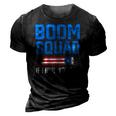 Fourth Of July 4Th July Fireworks Boom Patriotic American 3D Print Casual Tshirt Vintage Black