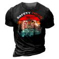 Funny 4Th Of July Patriotic Drinking Fireworks Safety Third 3D Print Casual Tshirt Vintage Black