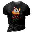 Funny Christmas In July Summer Reindeer Float Xmas 3D Print Casual Tshirt Vintage Black