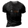 Funny Mens North Dakota Nd Boys North Dakota 3D Print Casual Tshirt Vintage Black
