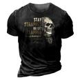 George Washington Stay Strapped Or Get Clapped 4Th Of July 3D Print Casual Tshirt Vintage Black