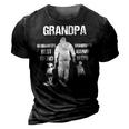 Grandpa Gift Grandpa Best Friend Best Partner In Crime 3D Print Casual Tshirt Vintage Black