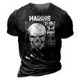 Harris Name Gift Harris Ive Only Met About 3 Or 4 People 3D Print Casual Tshirt Vintage Black