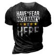 Have No Fear Mcelhaney Is Here Name 3D Print Casual Tshirt Vintage Black