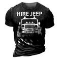 Hirejeep Dont Care Papa T-Shirt Fathers Day Gift 3D Print Casual Tshirt Vintage Black