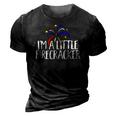 Im A Little Firecracker Patriotic 4Th Of July American 3D Print Casual Tshirt Vintage Black