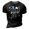 Im The Papa Bunny Easter Day Family Matching Outfits 3D Print Casual Tshirt Vintage Black