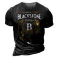 Its A Blackstone Thing You Wouldnt Understand Name 3D Print Casual Tshirt Vintage Black