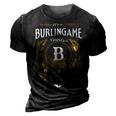 Its A Burlingame Thing You Wouldnt Understand Name 3D Print Casual Tshirt Vintage Black