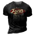 Its A Fann Thing You Wouldnt Understand Shirt Personalized Name Gifts T Shirt Shirts With Name Printed Fann 3D Print Casual Tshirt Vintage Black