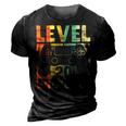 Level 20 Unlocked Video Game 20Th Birthday Gift Retro 3D Print Casual Tshirt Vintage Black
