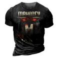 Mahoney Blood Run Through My Veins Name V5 3D Print Casual Tshirt Vintage Black