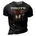 Massey Blood Run Through My Veins Name V6 3D Print Casual Tshirt Vintage Black