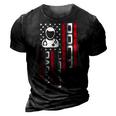 Mens 4Th Of July Us Flag Doctor Dad Fathers Day Gift 3D Print Casual Tshirt Vintage Black