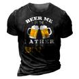 Mens Beer Me Im The Father Of The Bride 3D Print Casual Tshirt Vintage Black