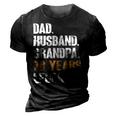 Mens Dad Husband Grandpa 70 Years Legend Birthday 70 Years Old 3D Print Casual Tshirt Vintage Black