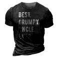 Mens Funny Best Grumpy Uncle Ever Grouchy Uncle Gift 3D Print Casual Tshirt Vintage Black