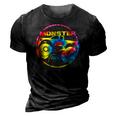 Monster Trucks Retro Tie Dye Off Road Lovers Gift 3D Print Casual Tshirt Vintage Black