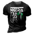 Nigeria Is In My Dna Nigerian Flag Africa Map Raised Fist 3D Print Casual Tshirt Vintage Black