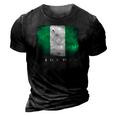 Nigeria Nigerian Flag Gift Souvenir 3D Print Casual Tshirt Vintage Black